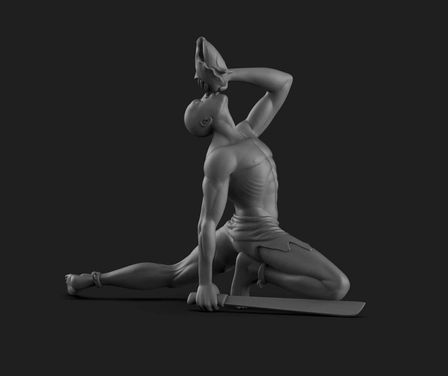 Neg Mawon Printable 3D print model_19