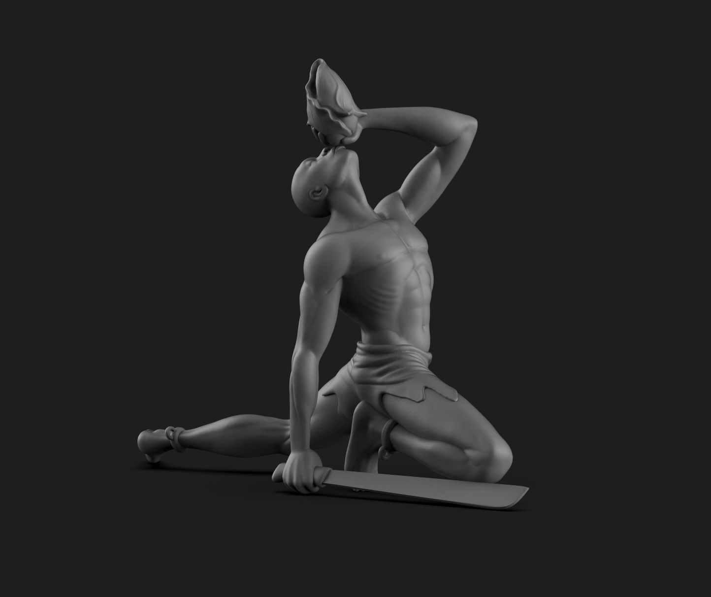 Neg Mawon Printable 3D print model_21