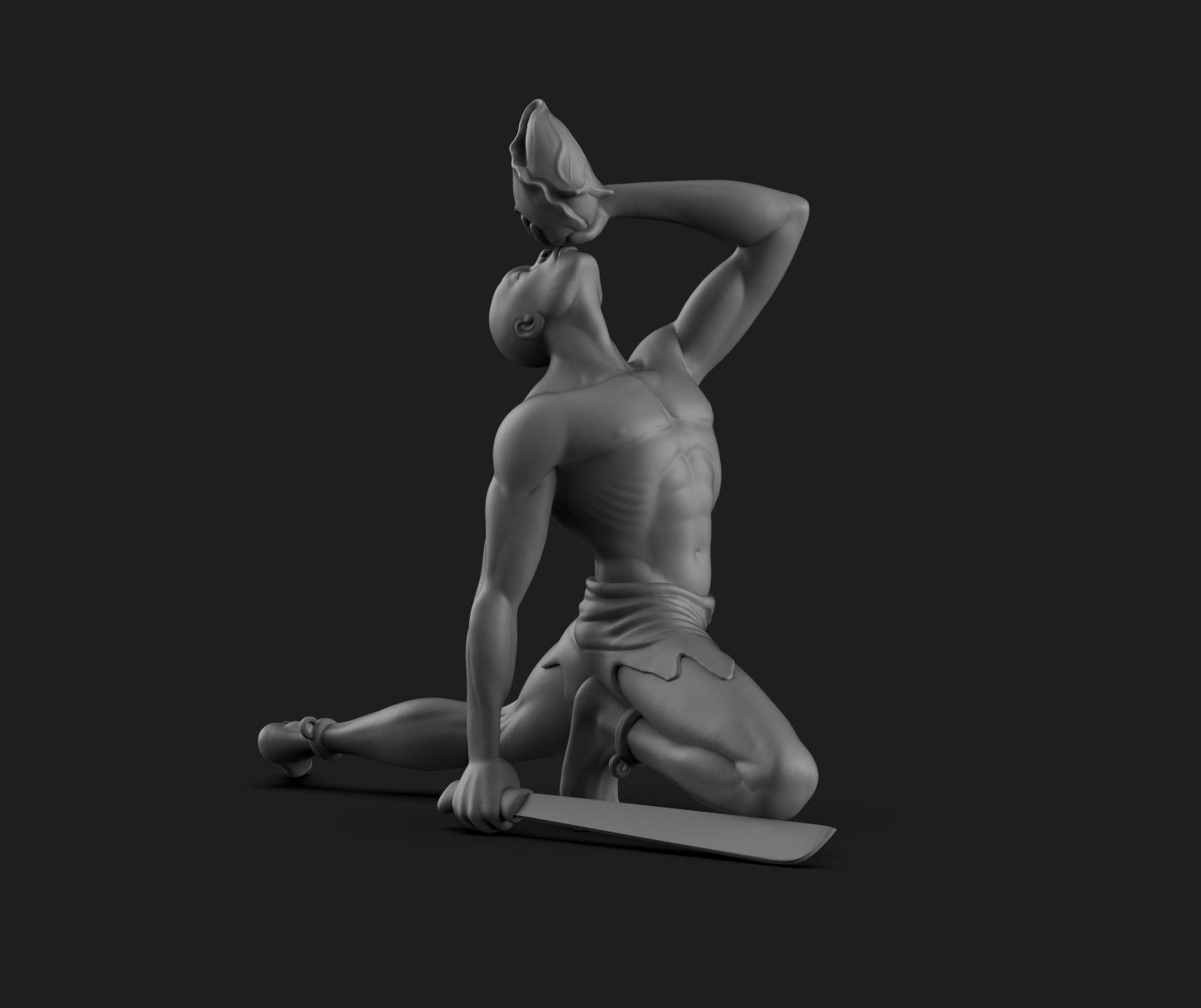 Neg Mawon Printable 3D print model_22