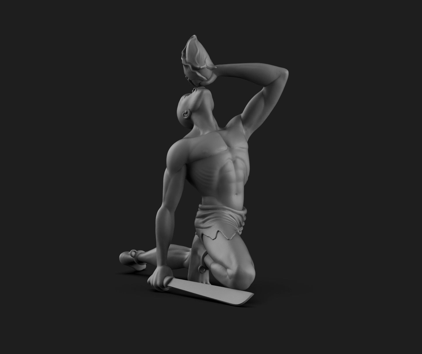 Neg Mawon Printable 3D print model_24