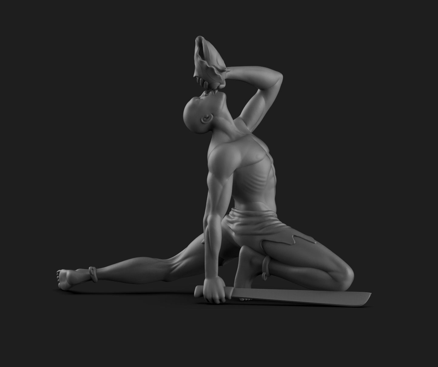 Neg Mawon Printable 3D print model_12