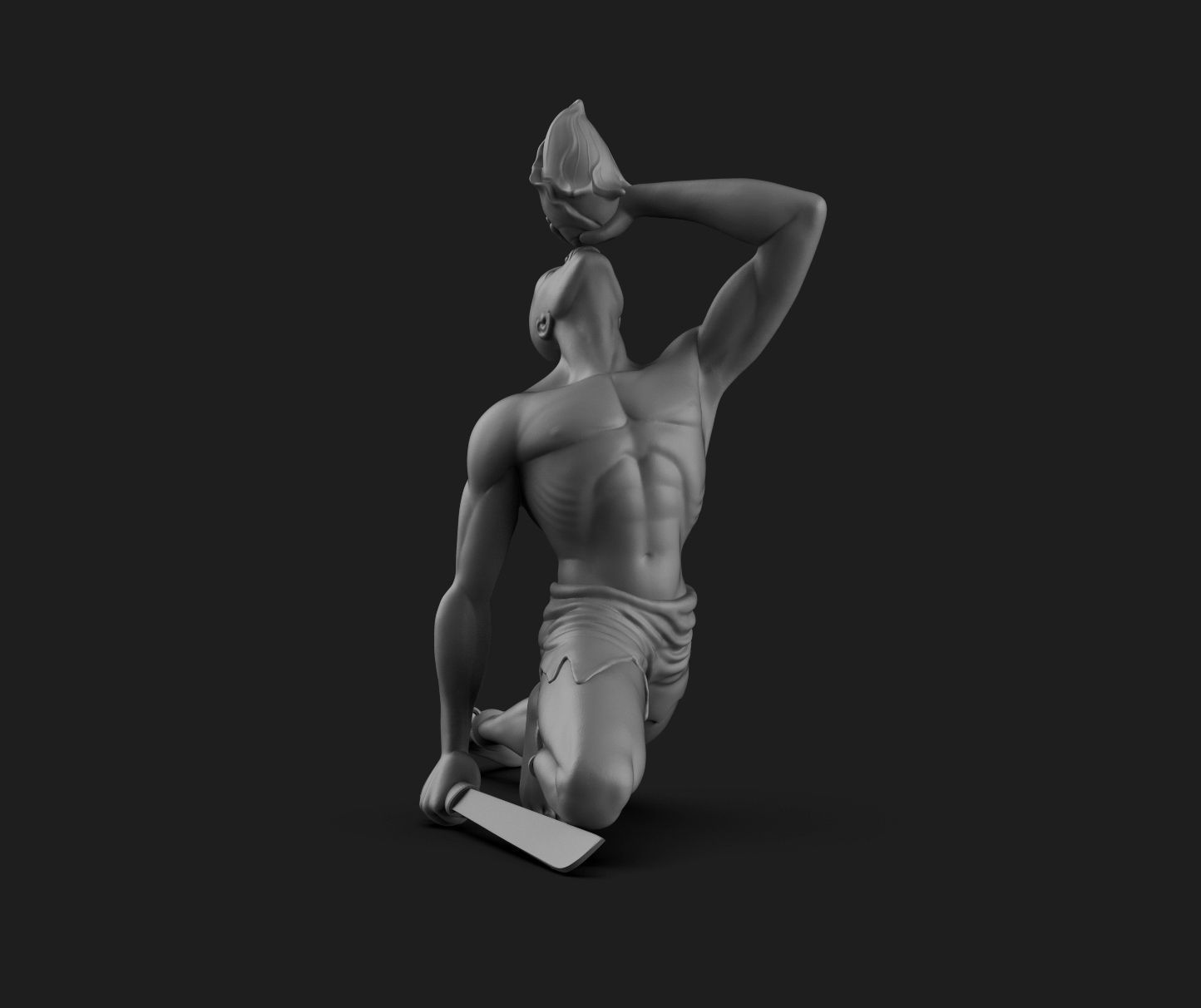 Neg Mawon Printable 3D print model_2
