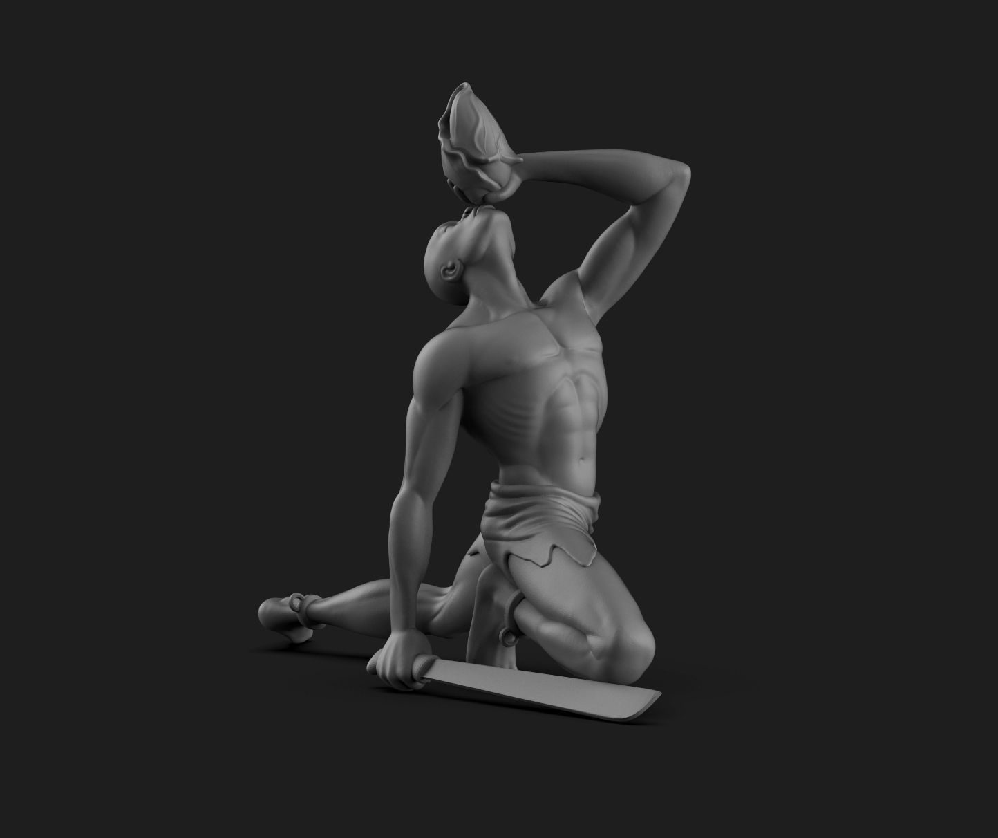 Neg Mawon Printable 3D print model_23