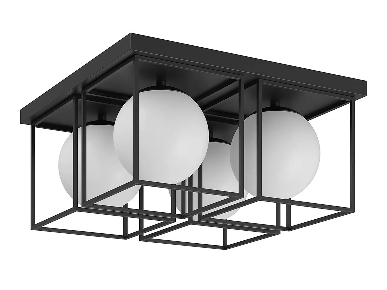 732147 Gabbia Lightstar Ceiling Lamp 3D model_0