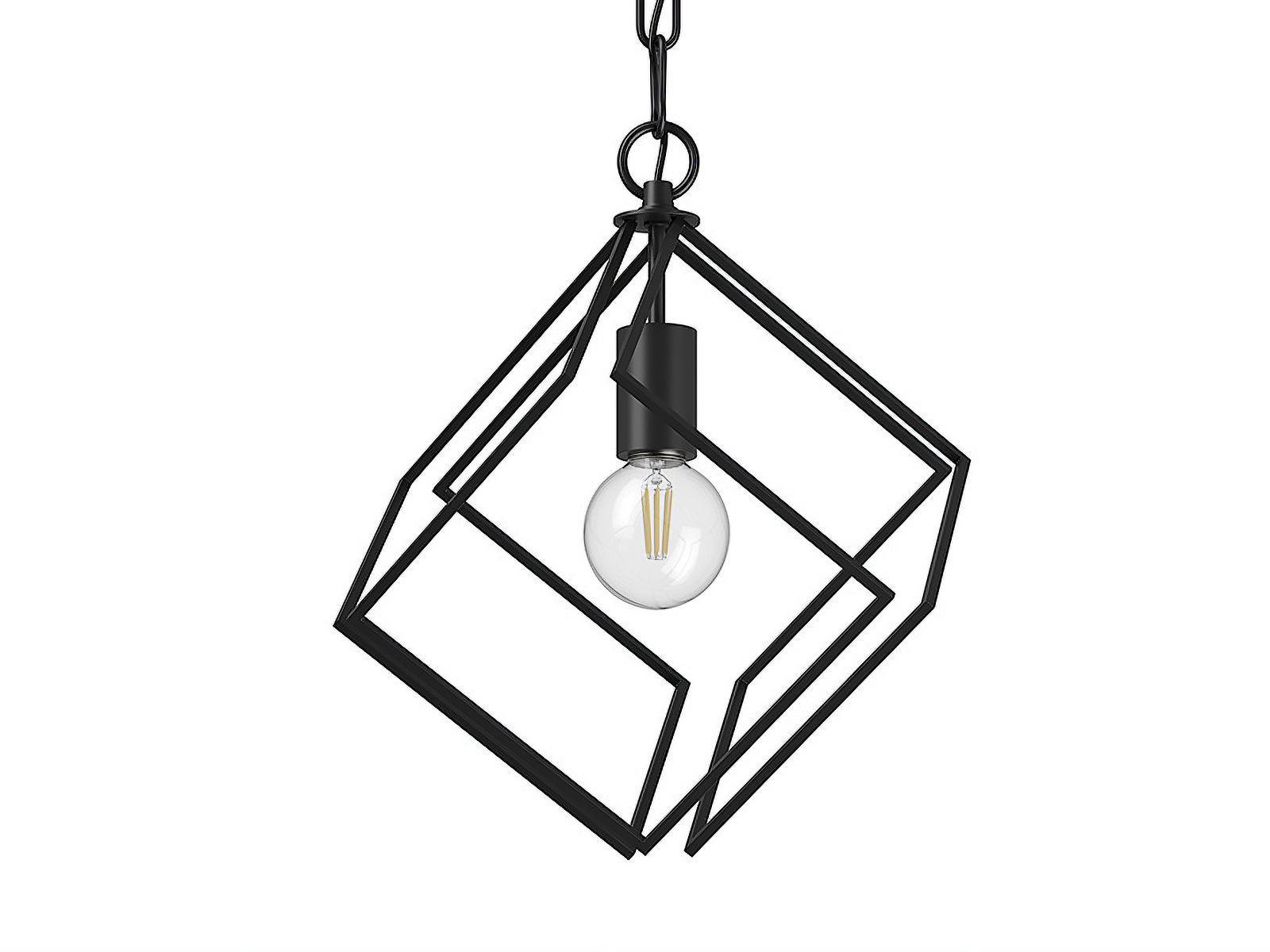732317 Gabbia Lightstar Pendant chandelier 3D model_2