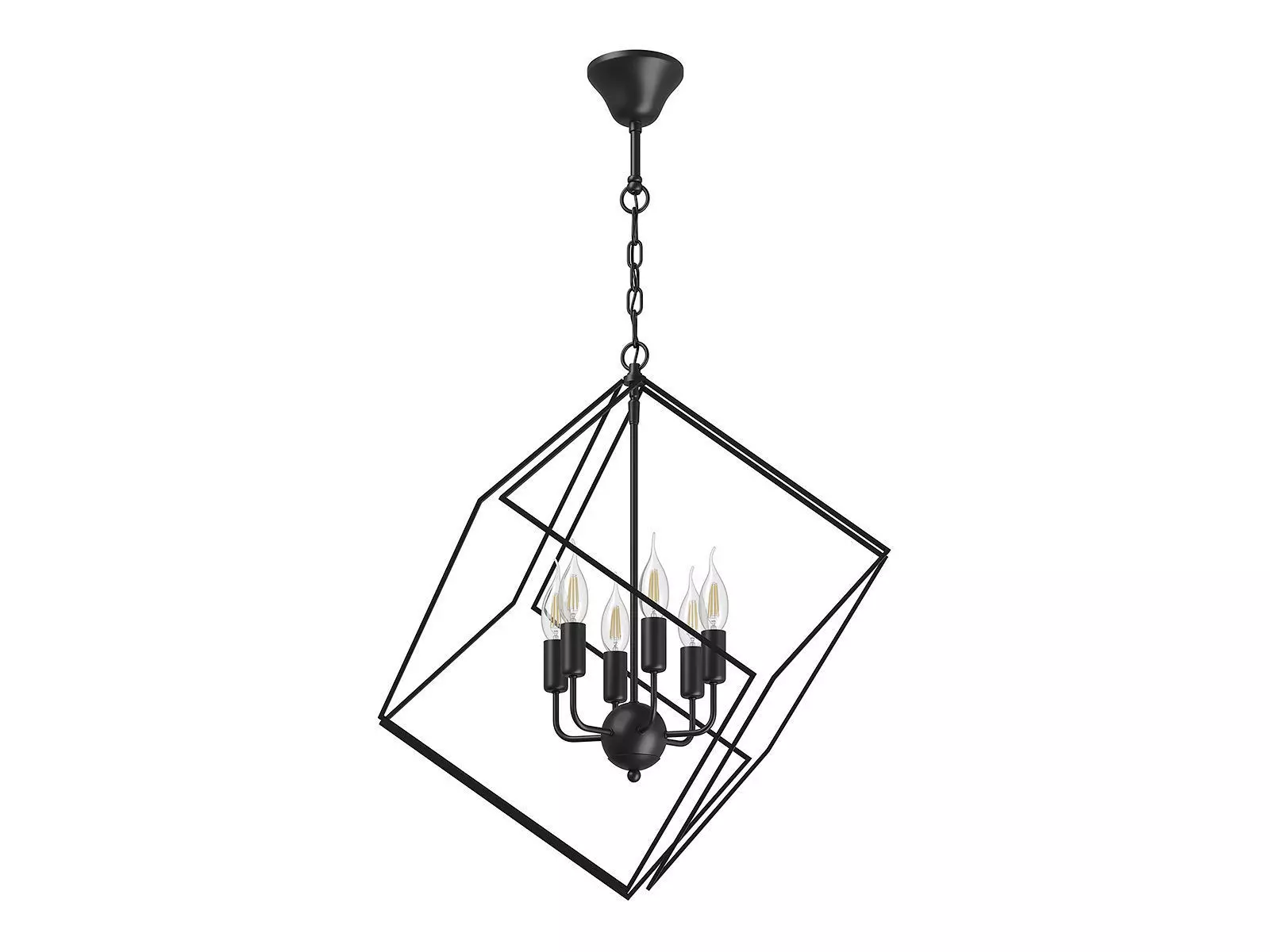 732367 Gabbia Lightstar Pendant chandelier 3D model