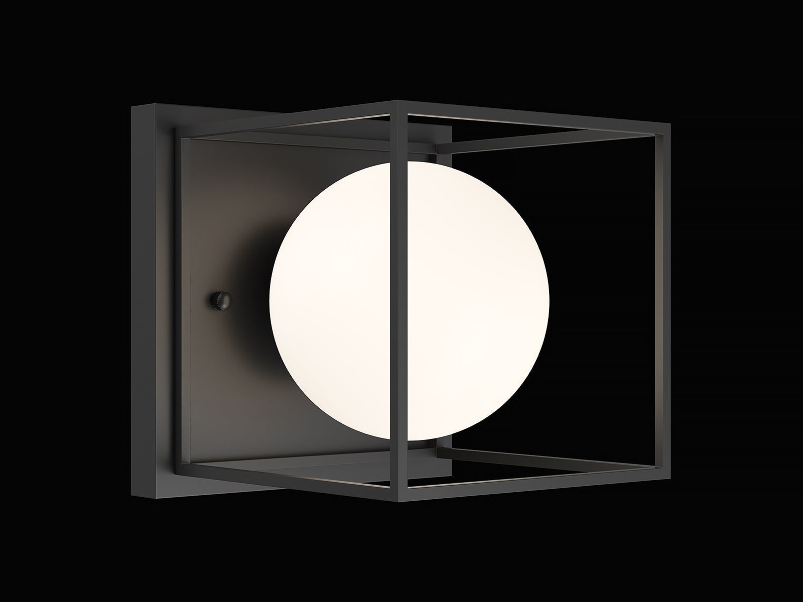 732617 Gabbia Lightstar Sconce or Ceiling chandelier 3D model_3