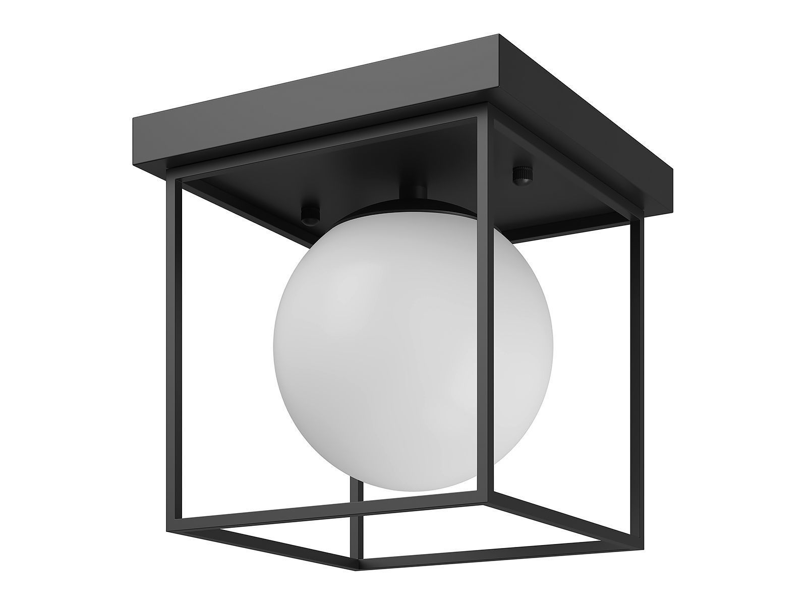 732617 Gabbia Lightstar Sconce or Ceiling chandelier 3D model_2