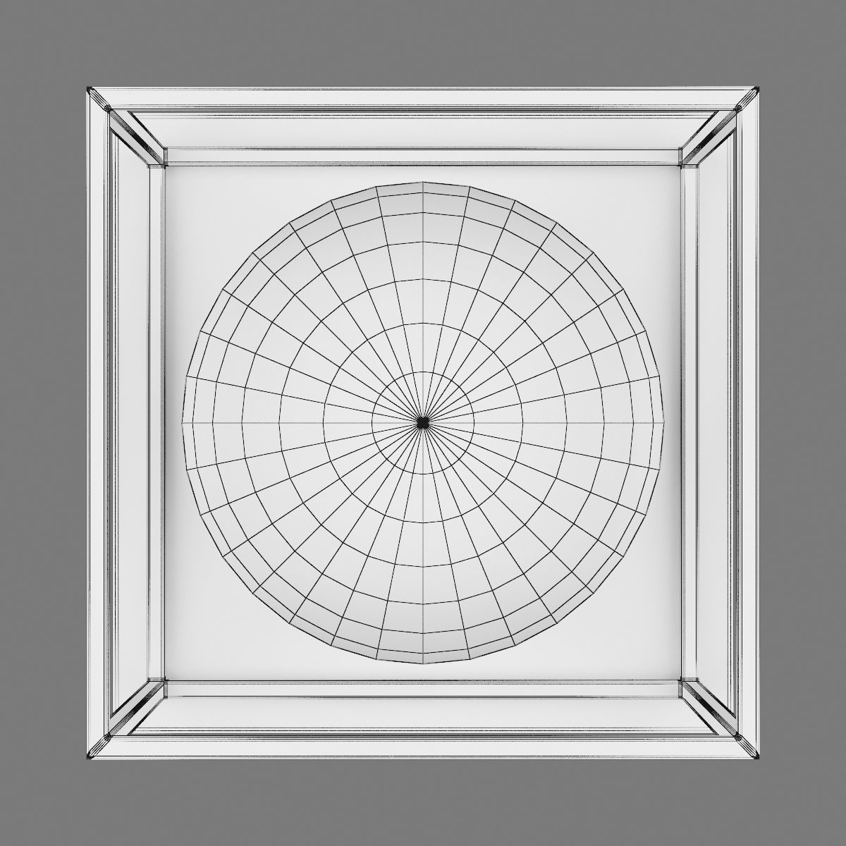 732617 Gabbia Lightstar Sconce or Ceiling chandelier 3D model_5