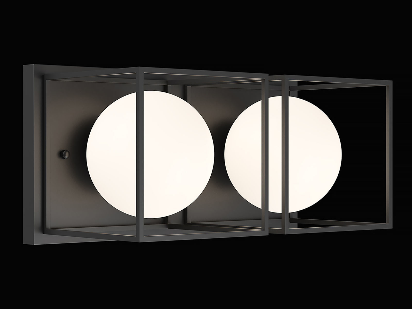 732627 Gabbia Lightstar Sconce or Ceiling chandelier 3D model_3