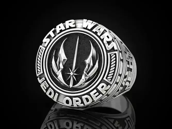 Ring star wars jedi order 2 3D print model