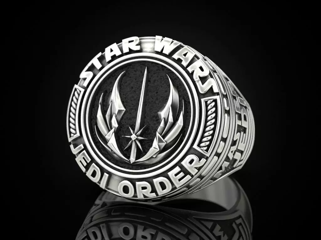 Ring star wars jedi order 2 3D print model