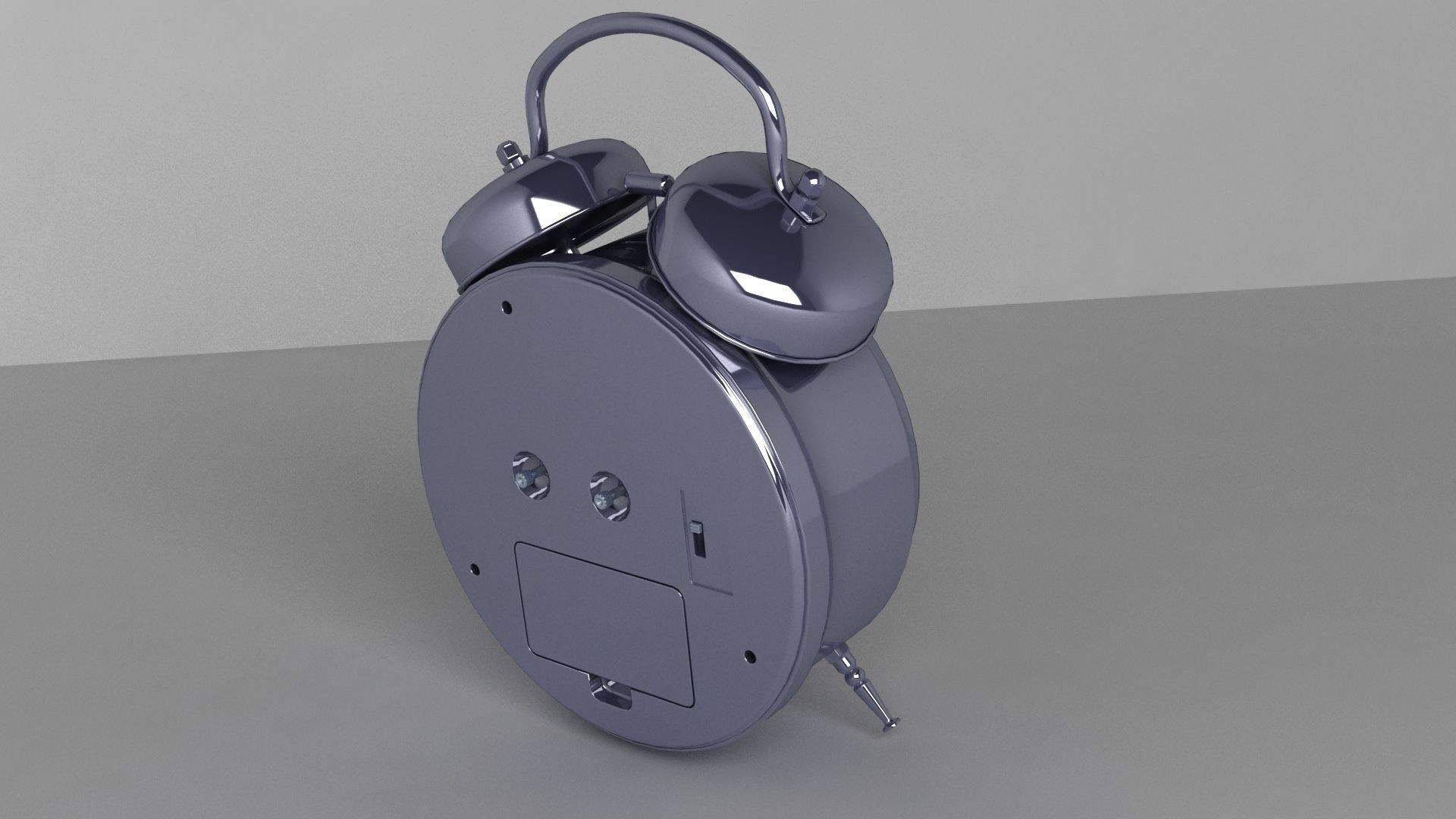 Alarm Clock 3D model_1