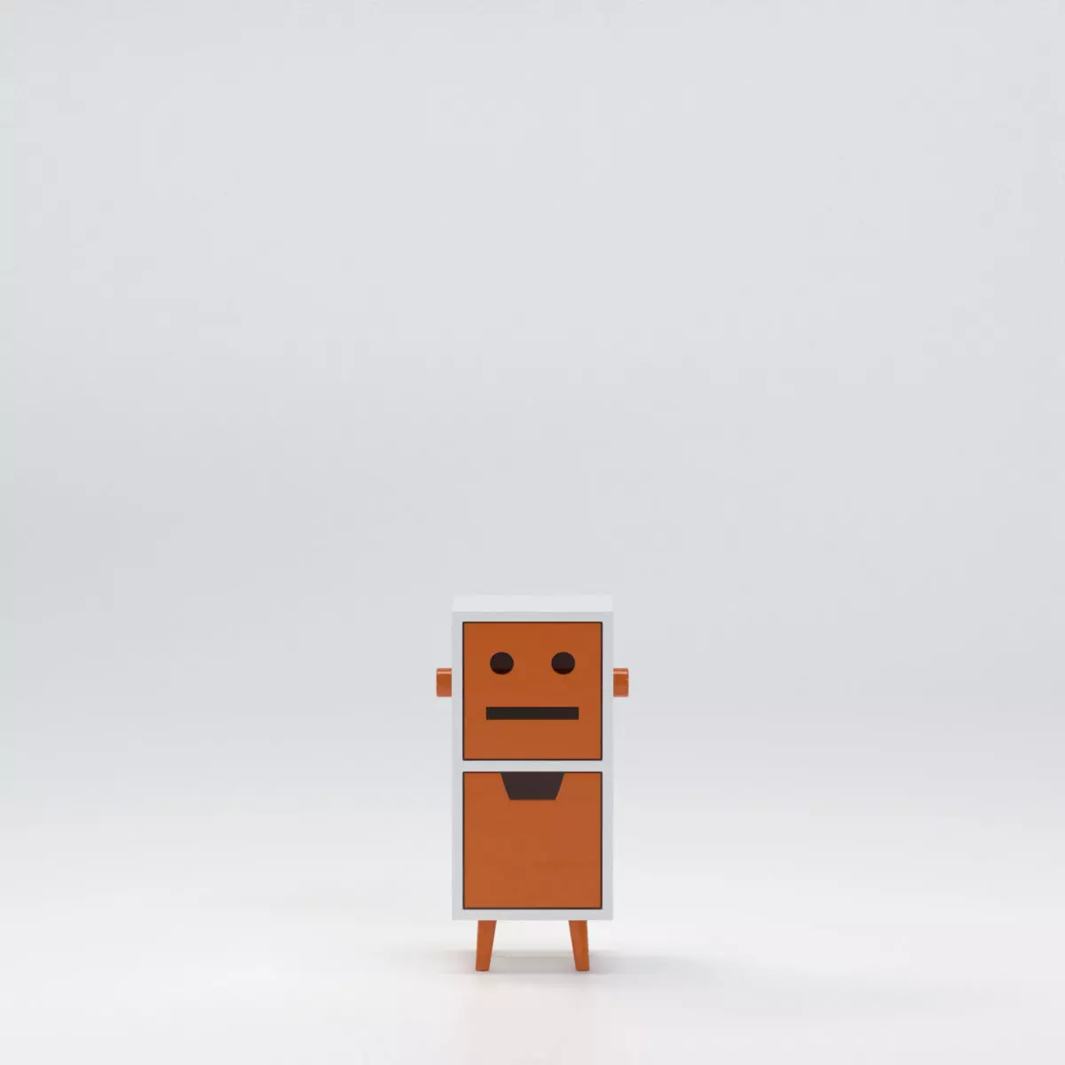 Smile box tall Free 3D model