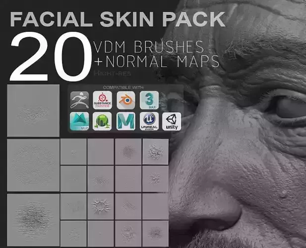 VDM  FULL FACIAL SKIN PACK 
