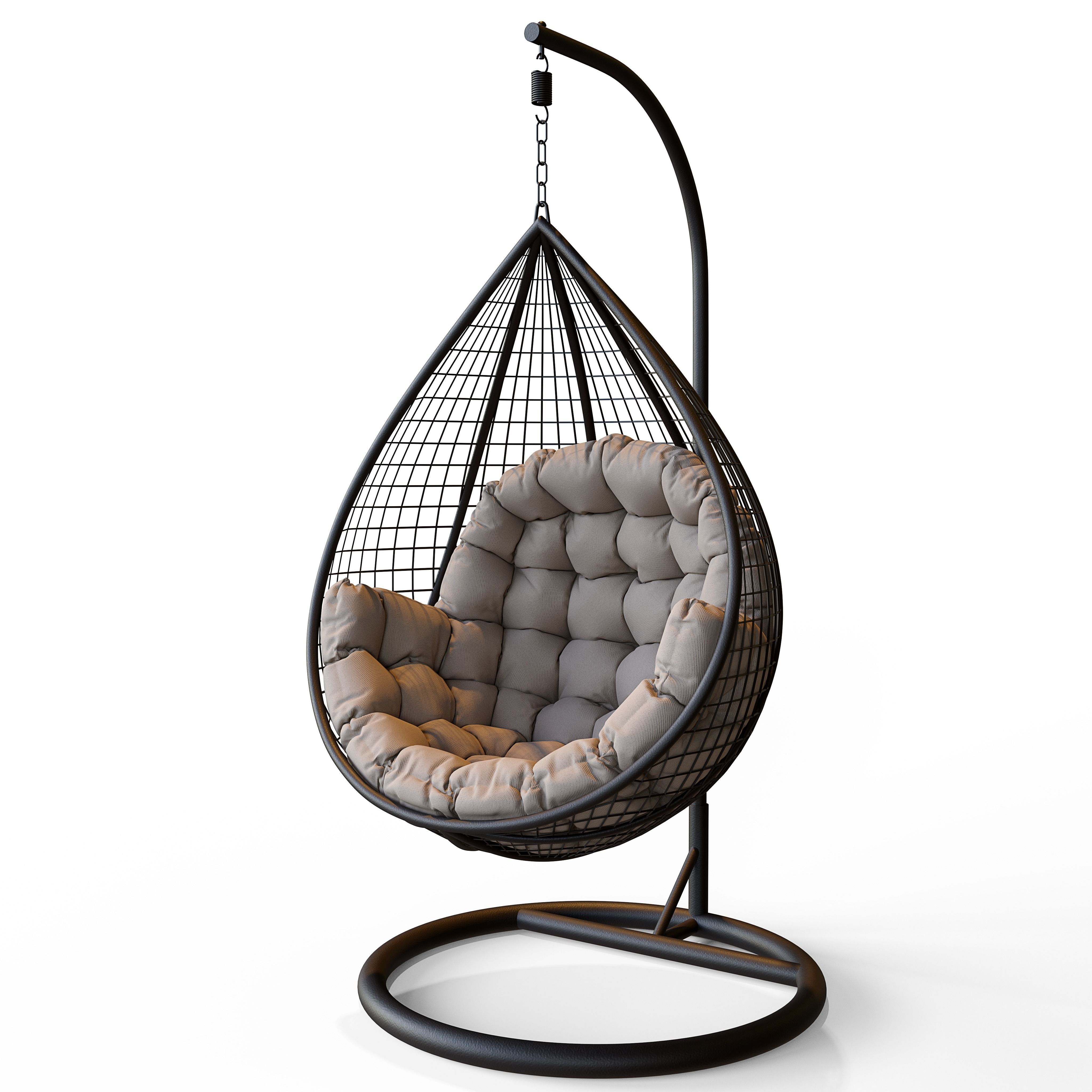 Hanging Chair 3D model_2
