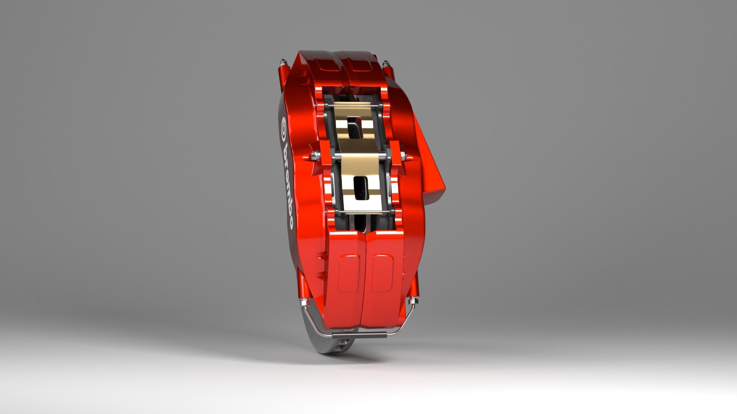 Brembo Brake Caliper Free 3D model_1