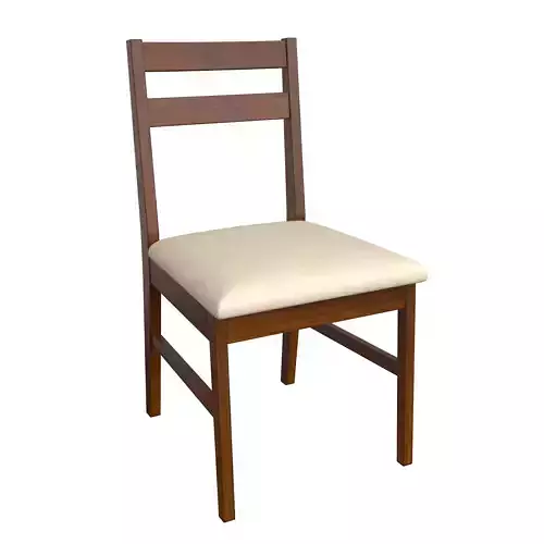 Chair07 wooden dining chair with cushion