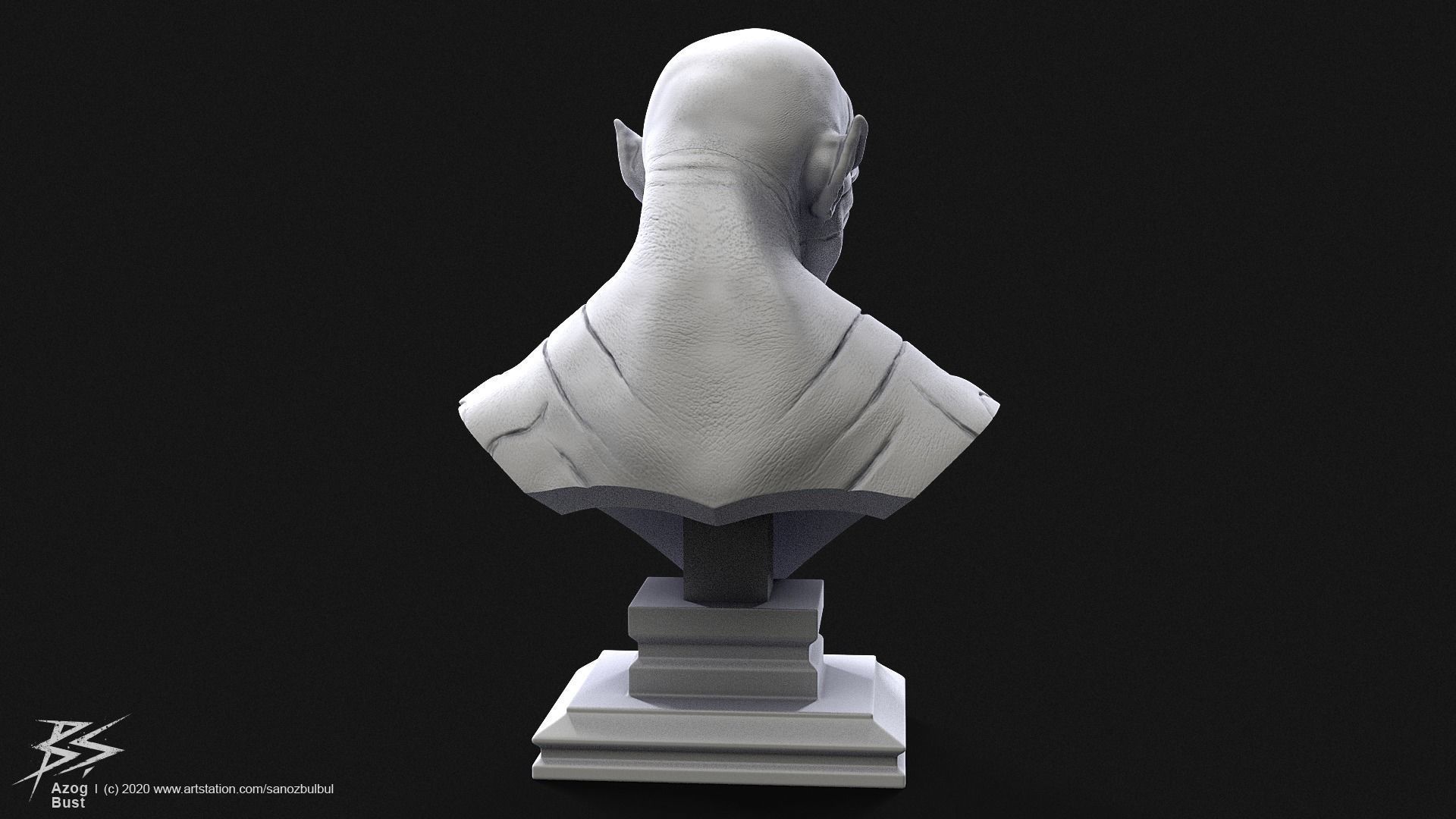 Azog the Defiler 3D print model_5