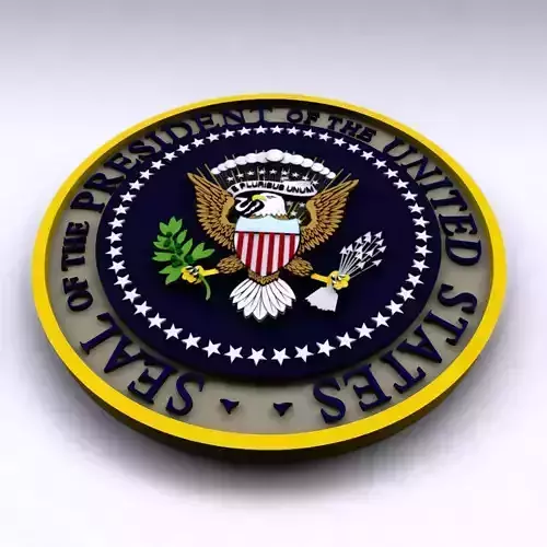 Presidential Seal 3D model