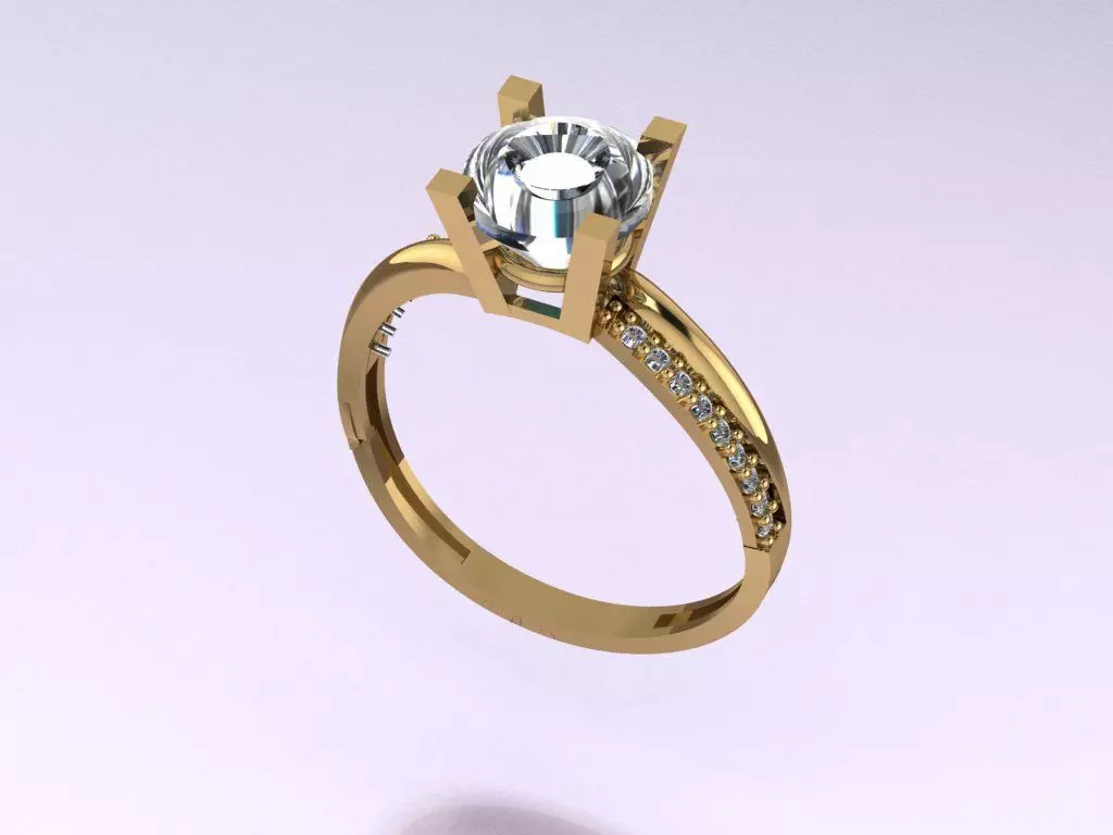 solitaire T 18 3D print model_0