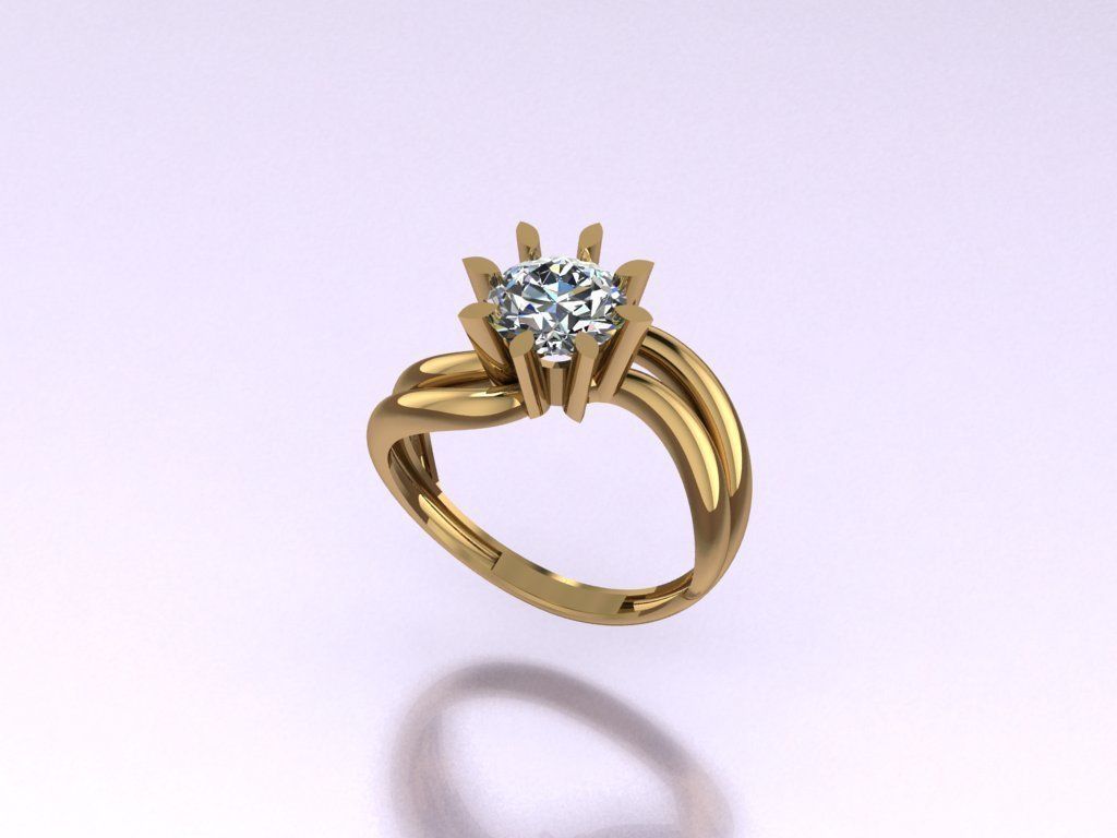 solitaire T 493 3D print model_22