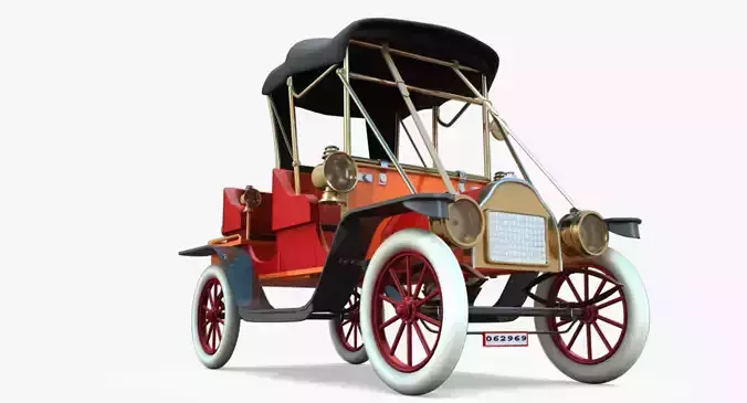 antique car 3D model