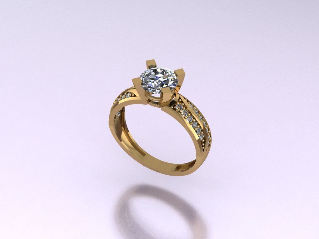 solitaire T474 3D print model_28