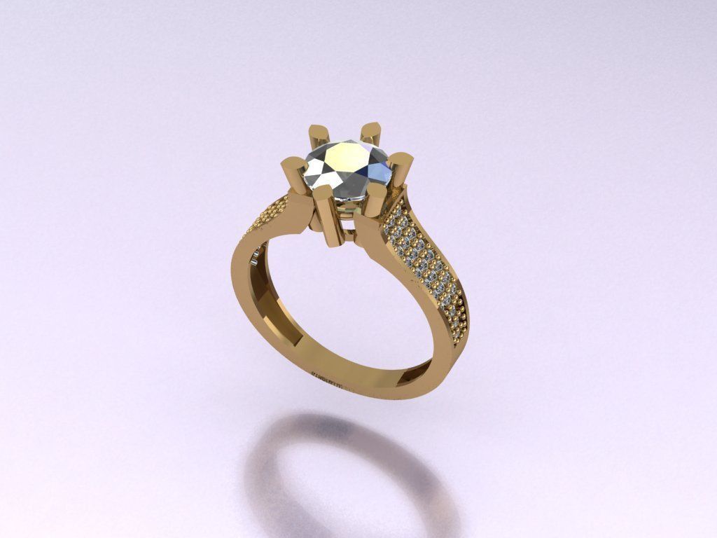 solitaire T 468 3D print model_4