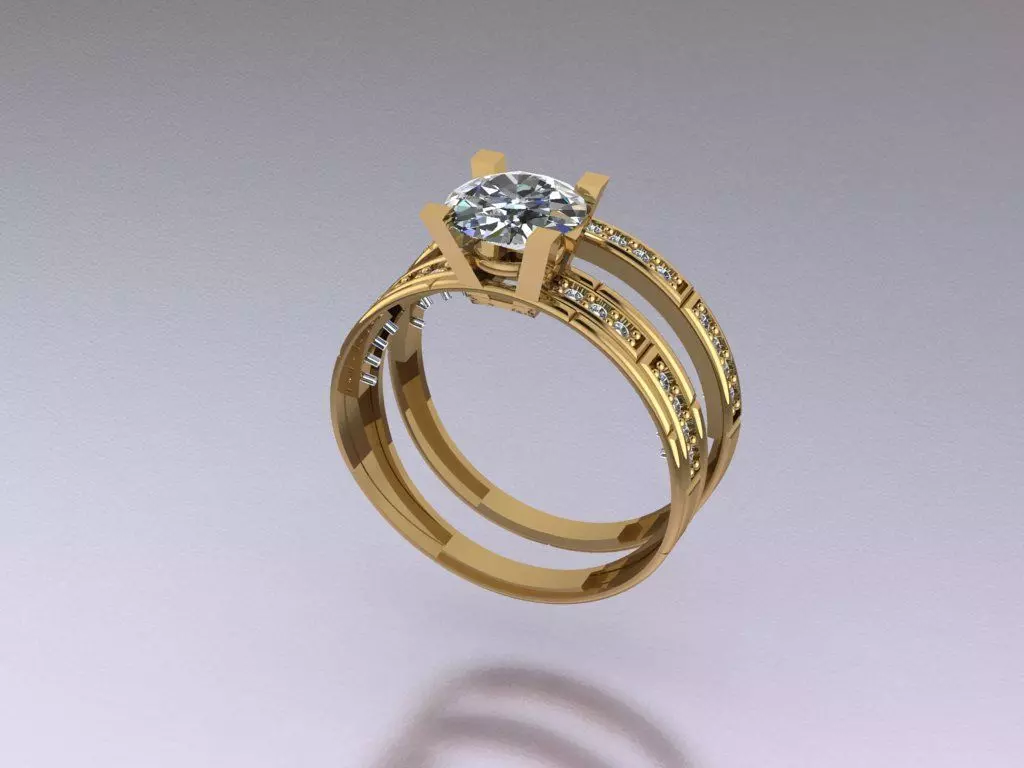 solitaire T 36 3D print model_0