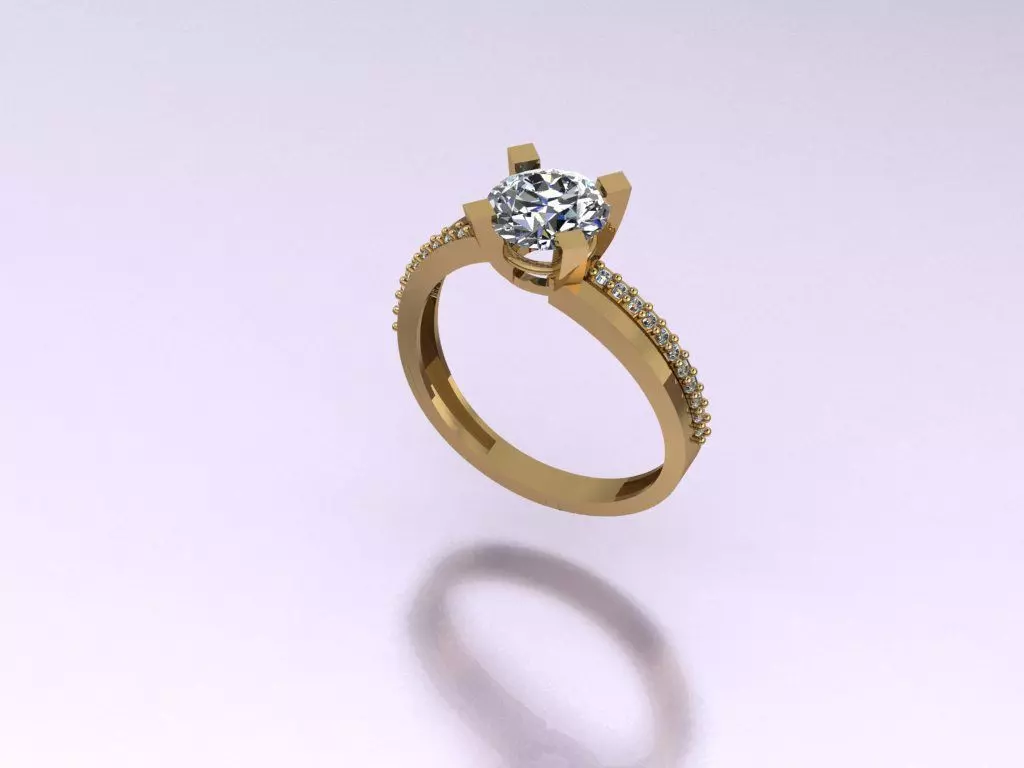 solitaire T 461 3D print model_0