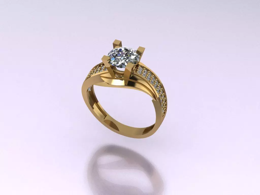 solitaire T 272 3D print model_0