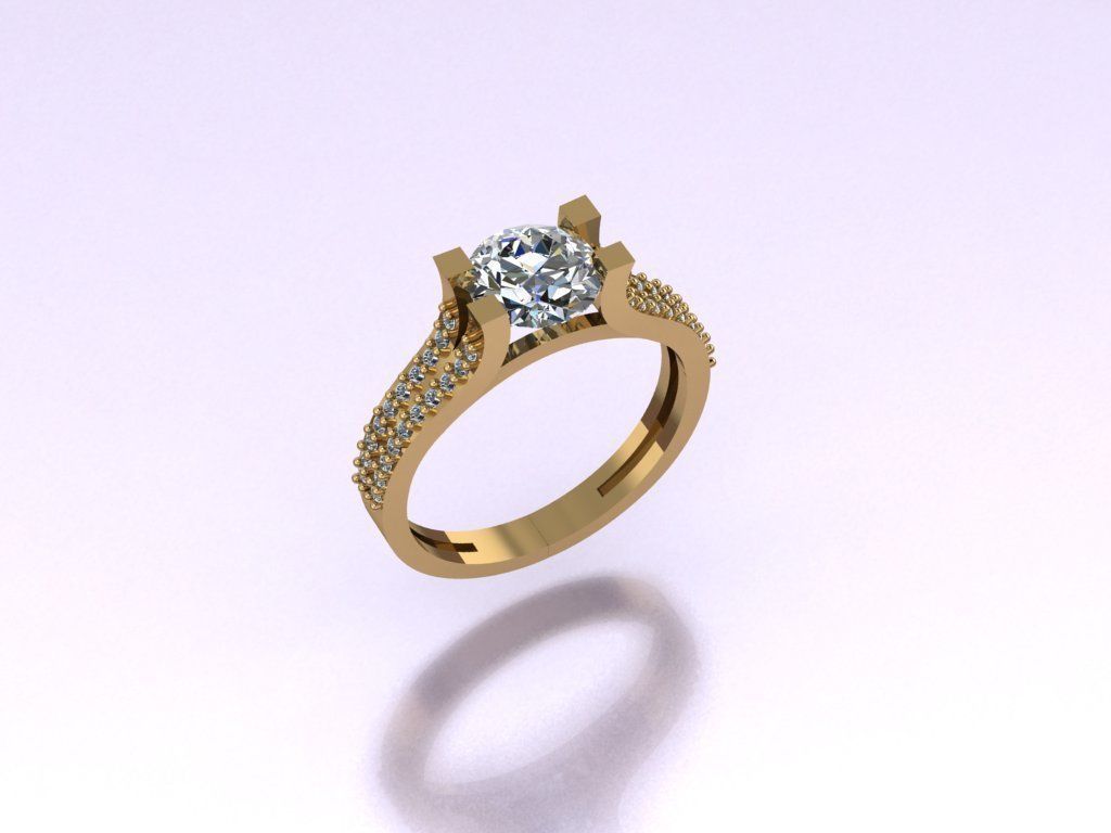 solitaire T 429 3D print model_7