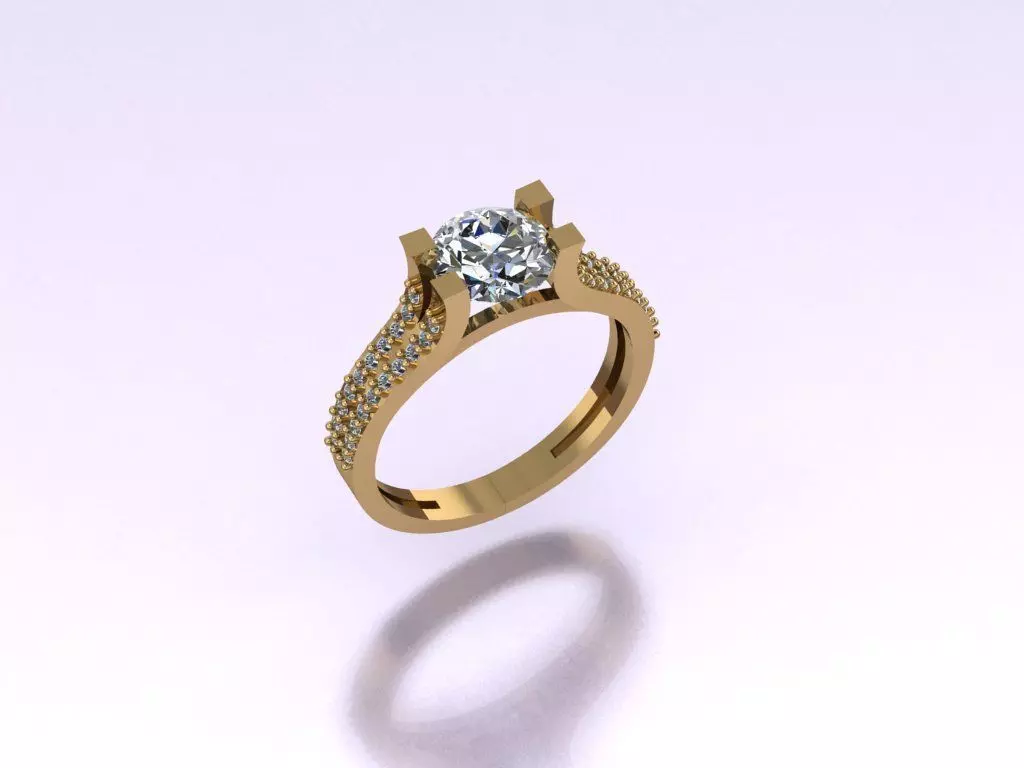 solitaire T 429 3D print model_0