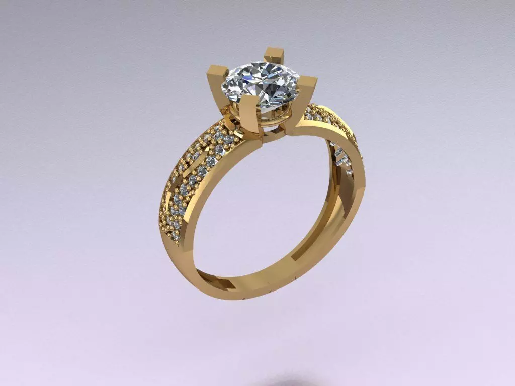 solitaire T 176 3D print model_0