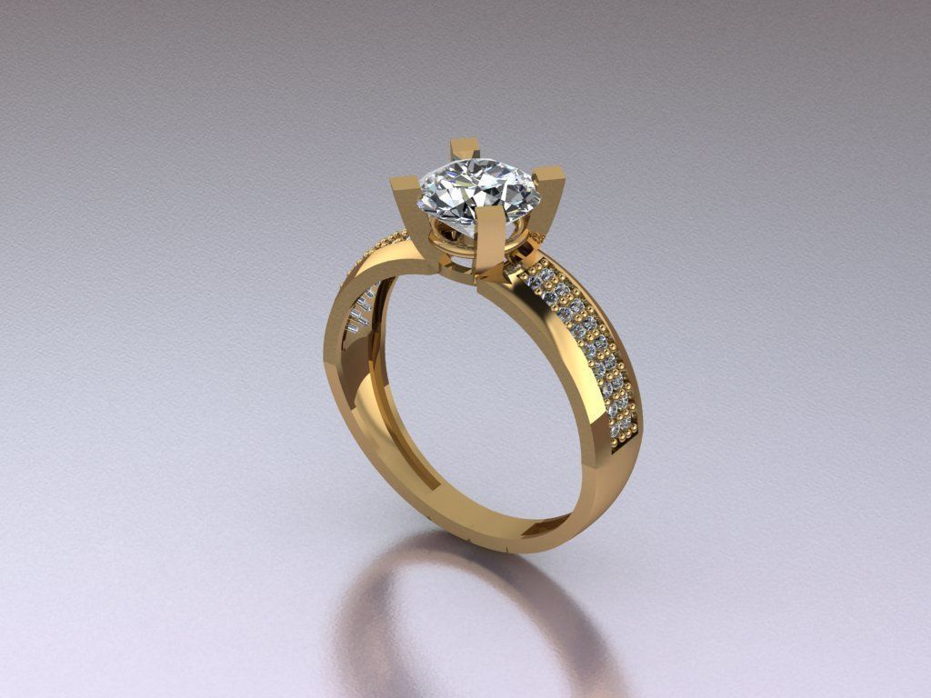 solitaire T 171 3D print model_8