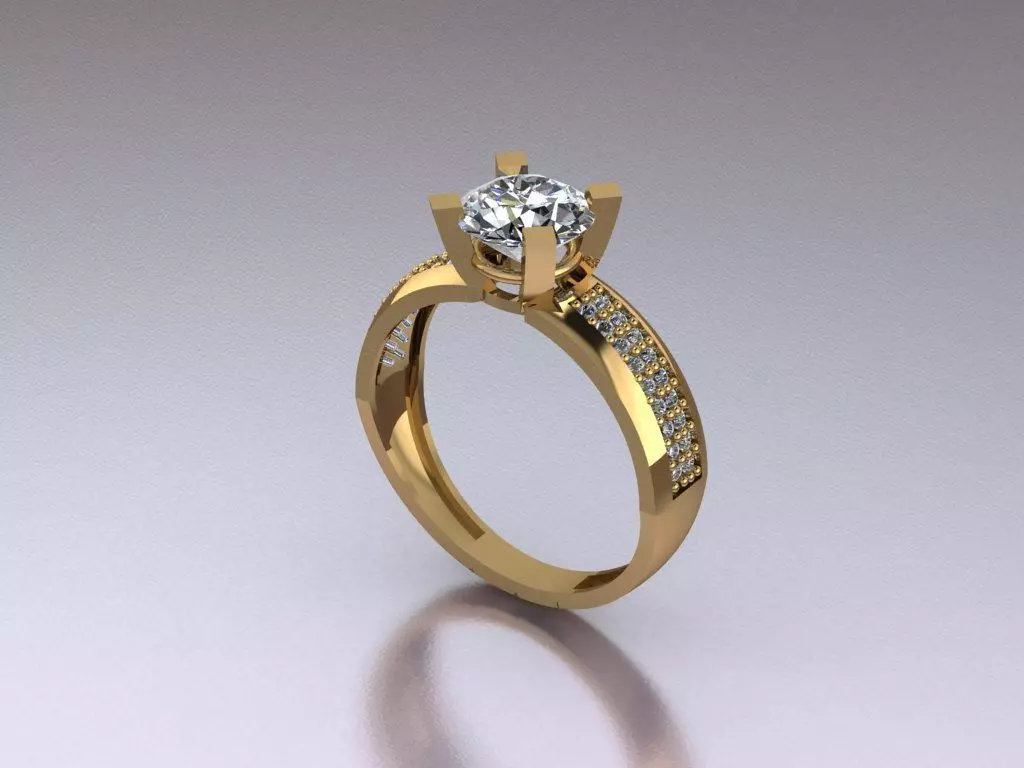 solitaire T 171 3D print model_0