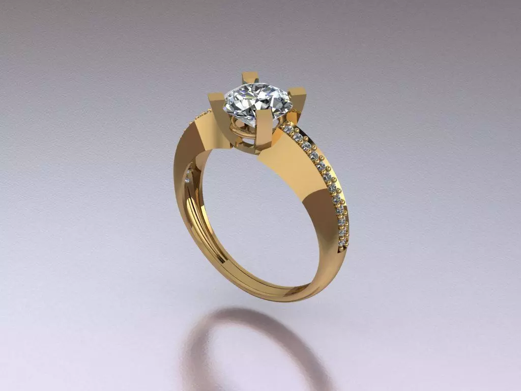 solitaire T 165 3D print model_0