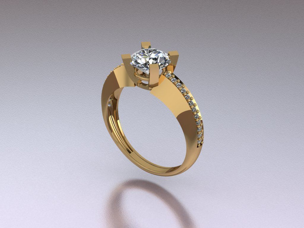 solitaire T 165 3D print model_21