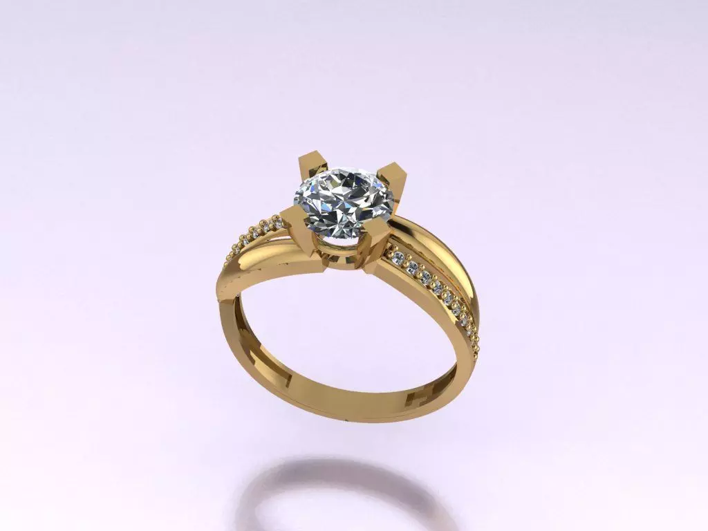 solitaire T 159 3D print model_0