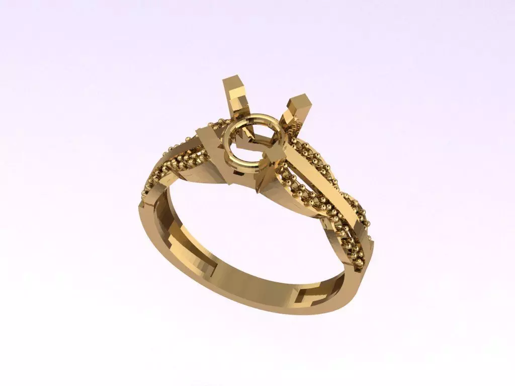 solitaire T 142 3D print model_0