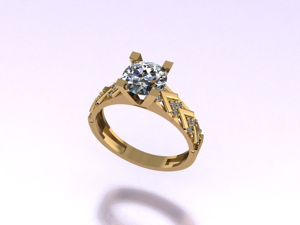 solitaire T 135 3D print model_2