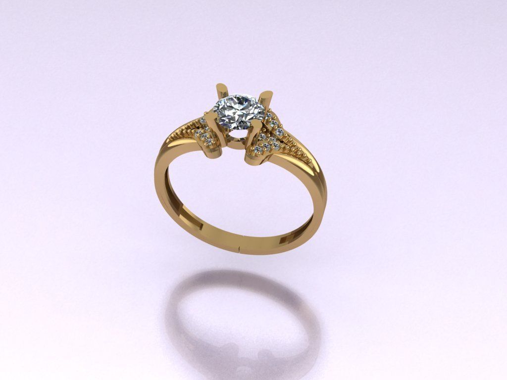 solitaire T 384 3D print model_10