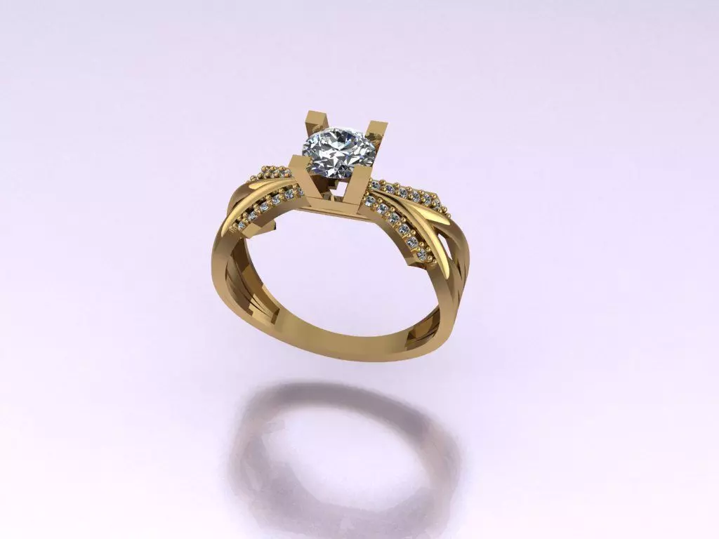 solitaire T 383 3D print model_0