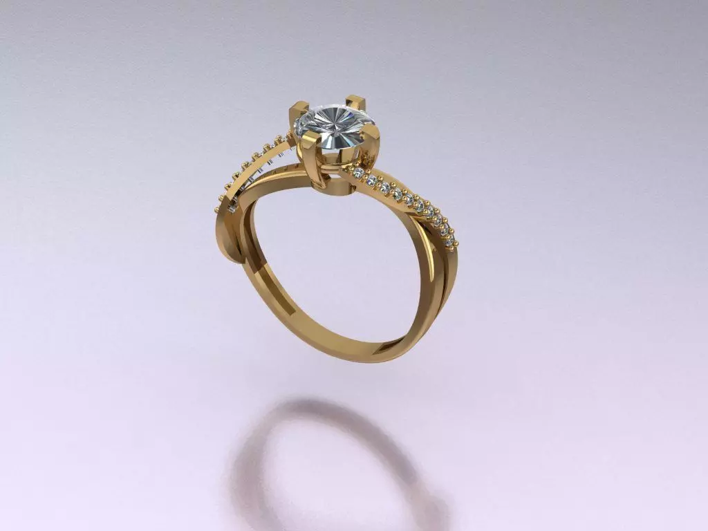 solitaire T 372 3D print model_0