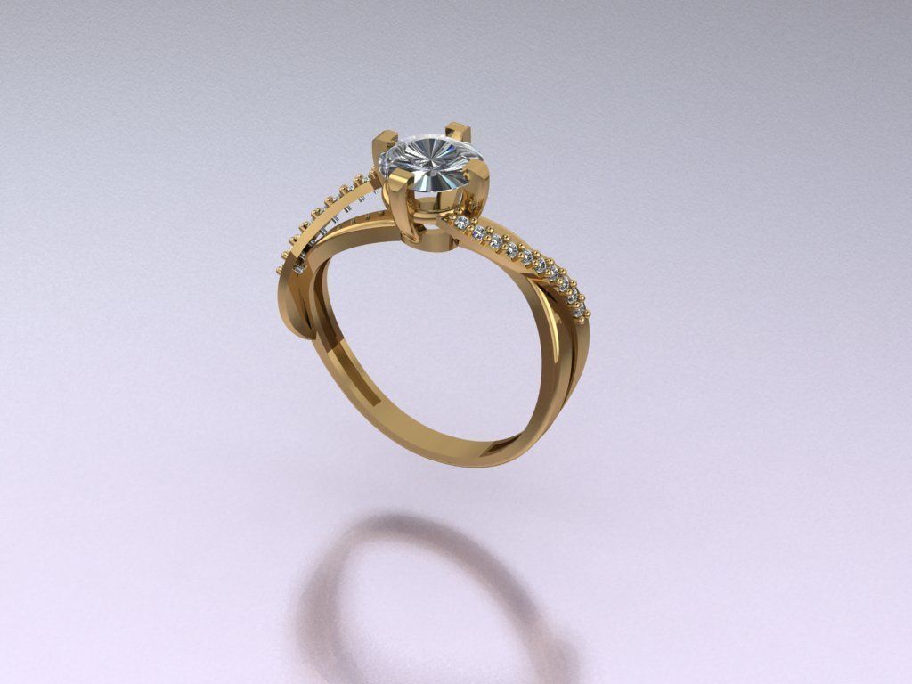 solitaire T 372 3D print model_11