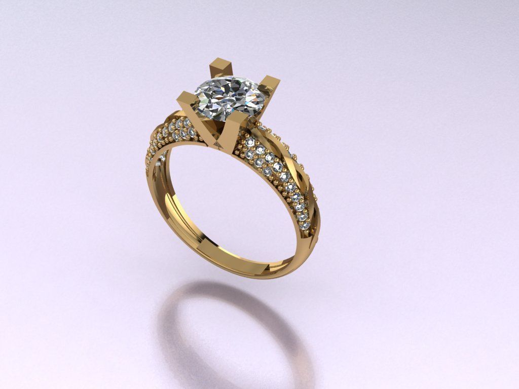 solitaire 114 3D print model_5