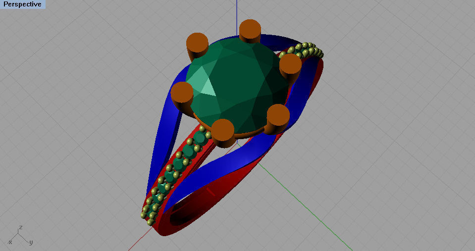 solitaire 320 3D print model_30