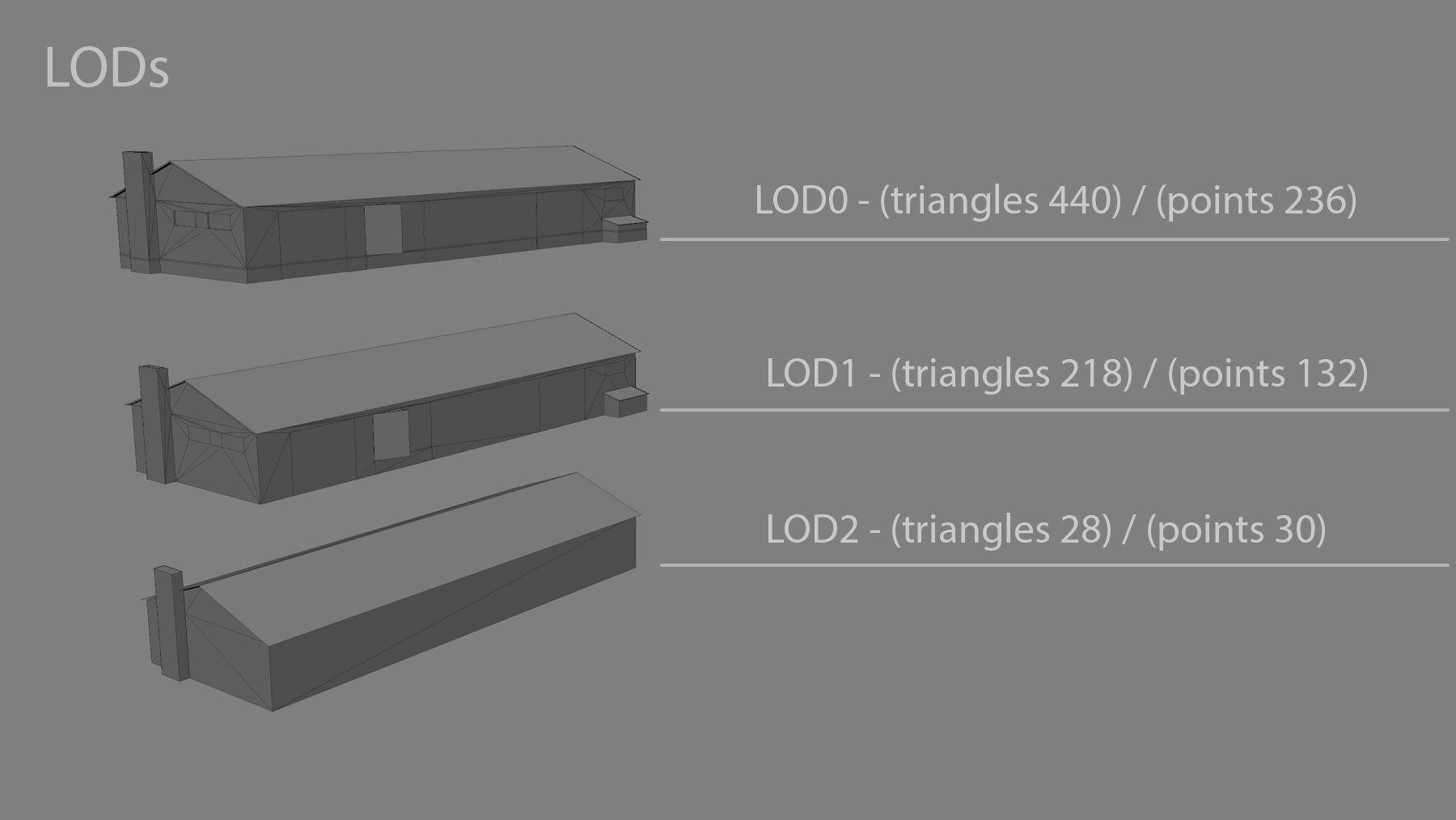 Old Garage 01 white Low-poly 3D model_16