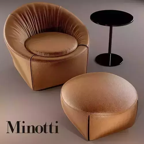 Capri armchair minotti
